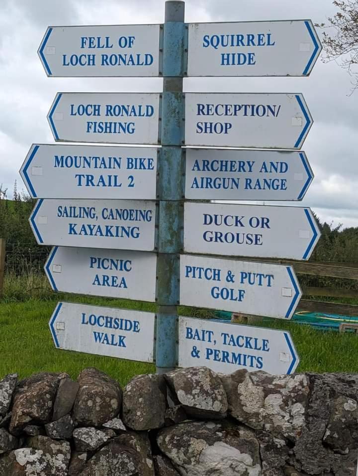 Ros-Challoch Villa Kirkcowan Buitenkant foto